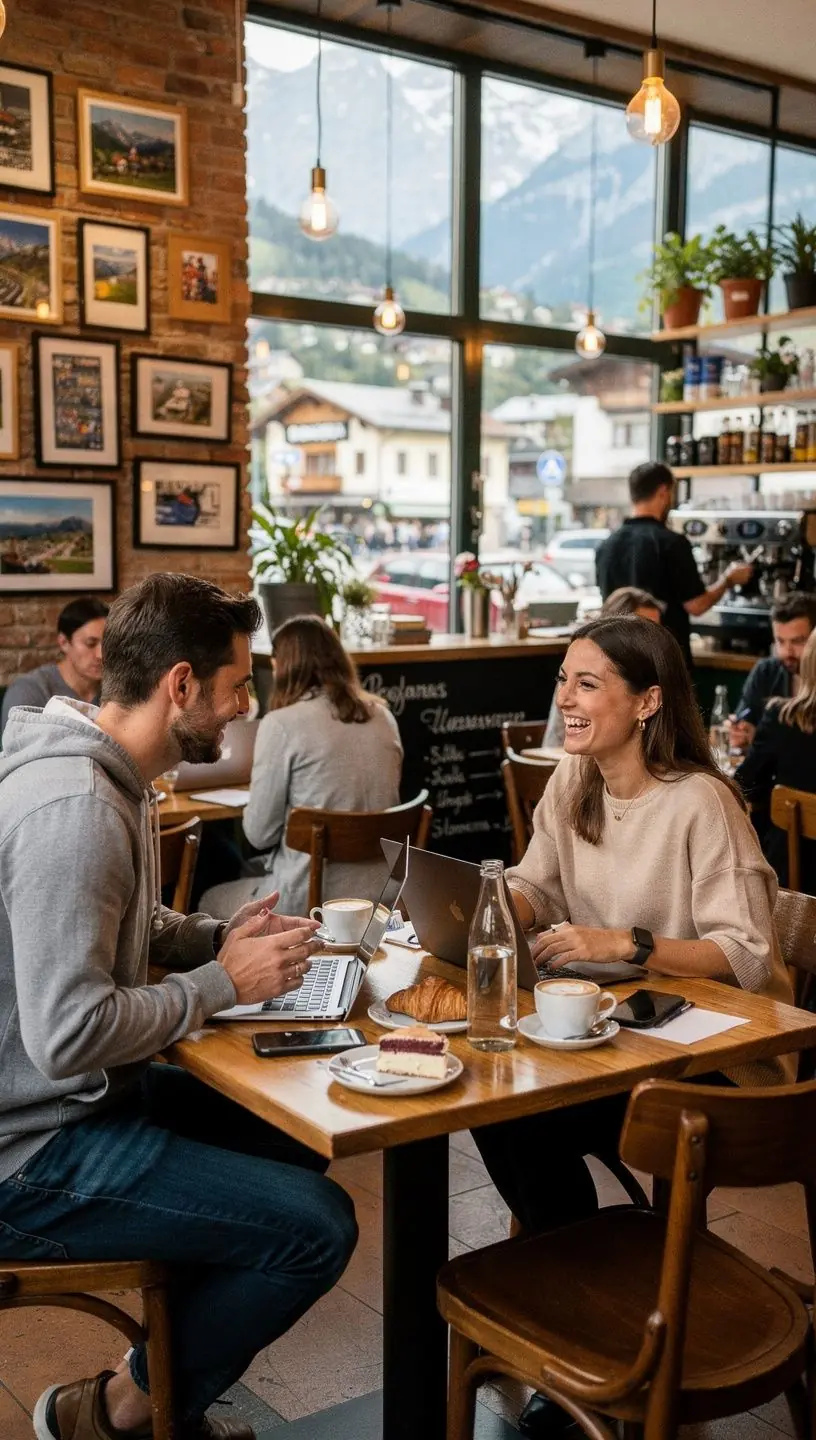 Ein Computerbildschirm zeigt eine Online-Plattform für Startup-Kurse mit verschiedenen Lernmodulen.