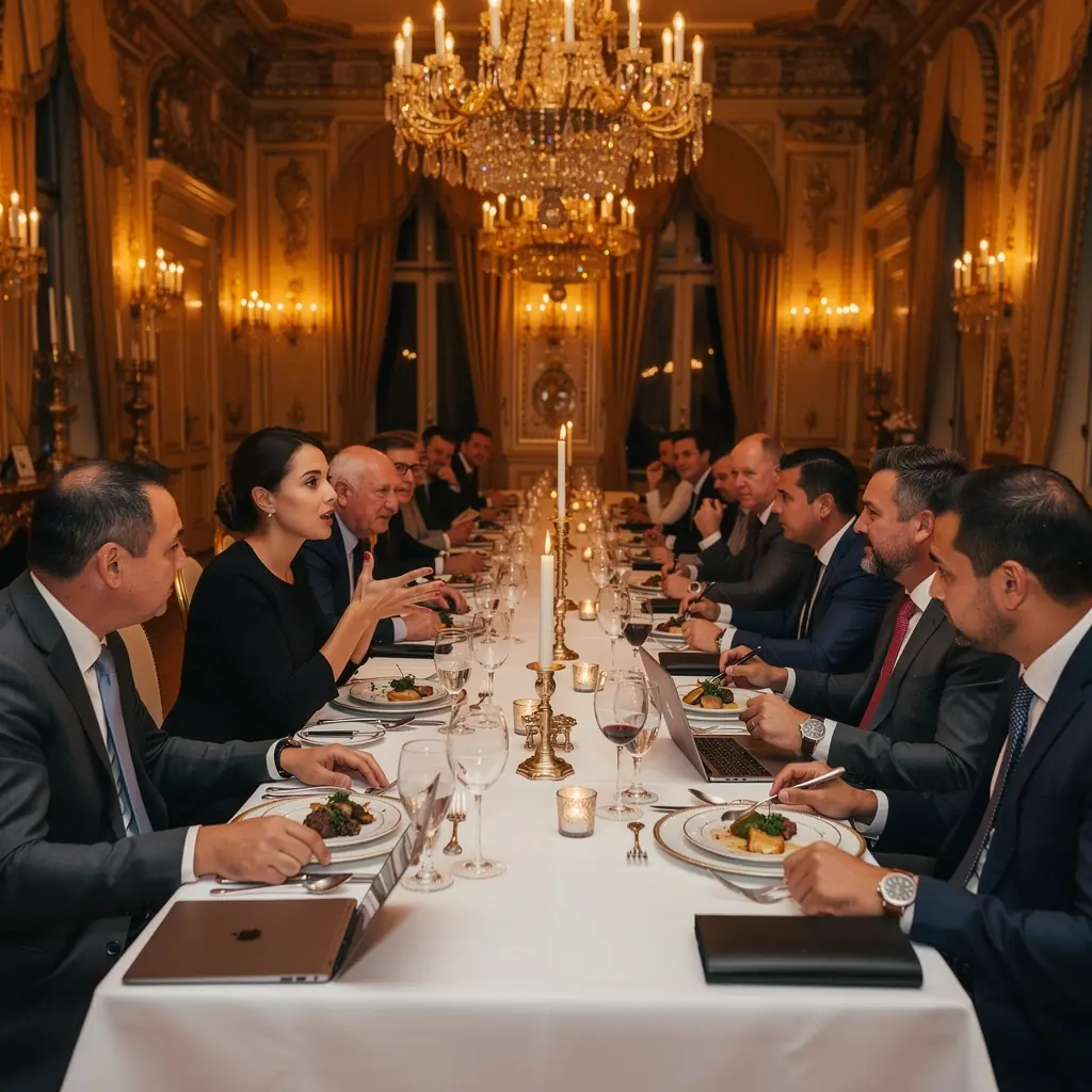 Eine inspirierende Landschaft mit Bergen, die die Freiheit und Möglichkeiten des Unternehmertums symbolisieren.